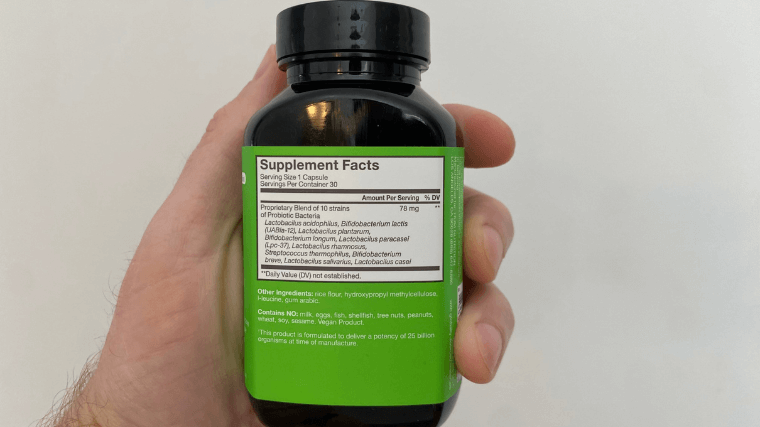 HUM Nutrition Gut Instinct supplement facts