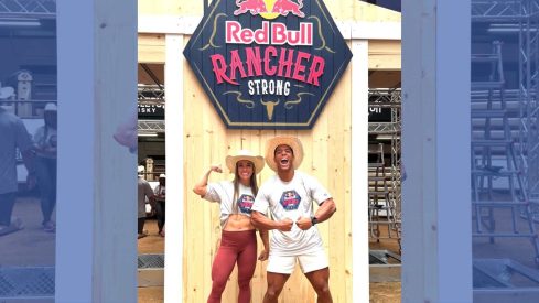 Hay Bales and Heavy Lifts — Gui Malheiros and Arielle Loewen Are “Rancher Strong”