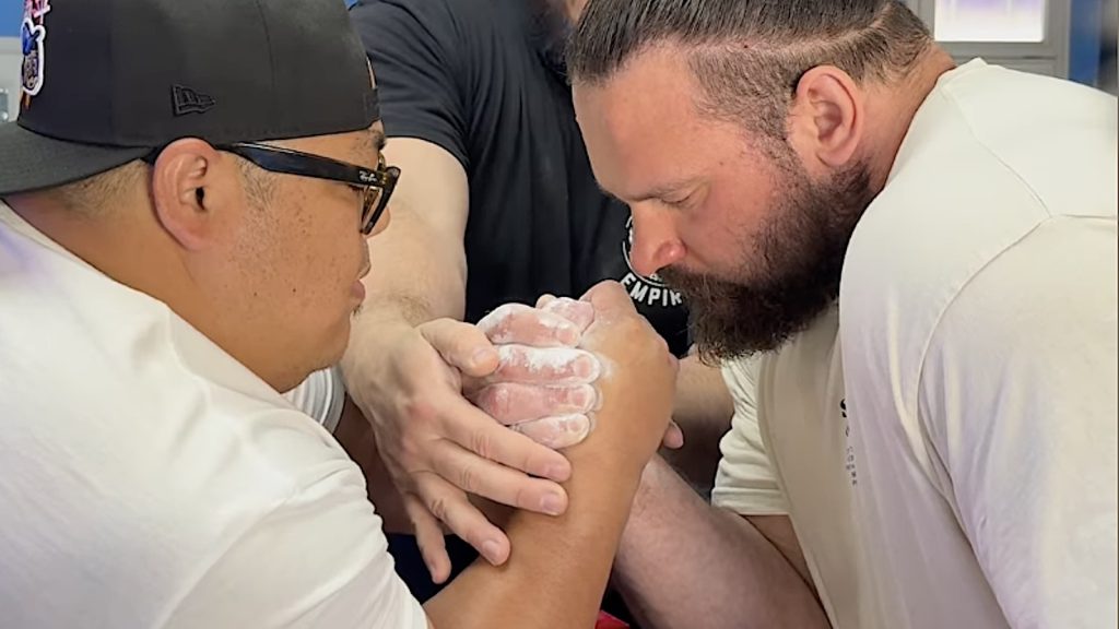 Is Martins Licis Following the Strongman-to-Arm-Wrestling Pipeline?