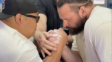 Is Martins Licis Following the Strongman-to-Arm-Wrestling Pipeline?