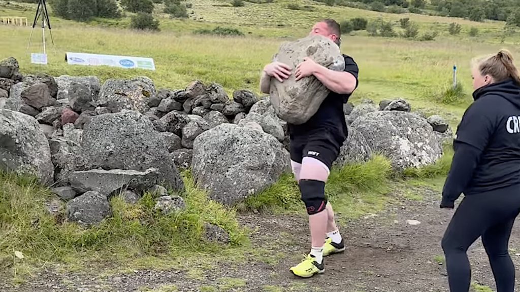 Paddy Haynes Sets Húsafell Stone World Record at 2025 Iceland’s Strongest Man