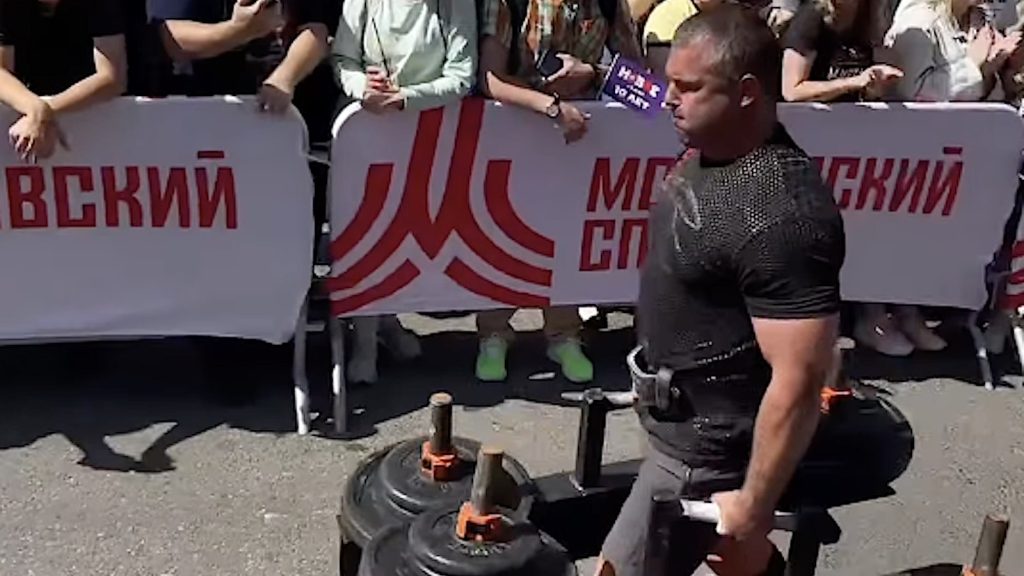 August 2025 Moscow Sports Night Strongman Results