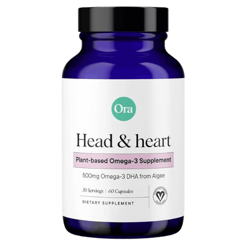 Ora Organic Head and Heart Plant-Based Omega-3
