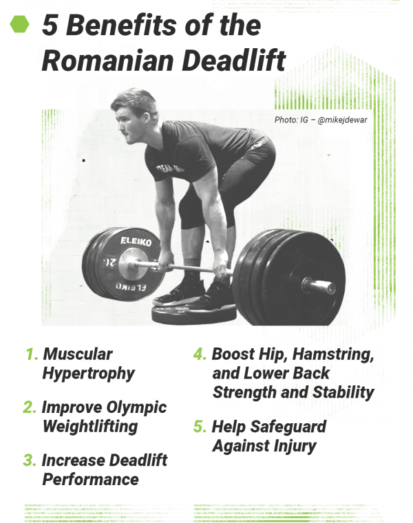 Benefits lifters can experience from Romanian Deadlifts